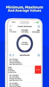 Cuspart: Precision dB Meter screenshot 5