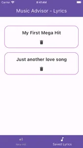 Lyrics by Music Advisor screenshot 3