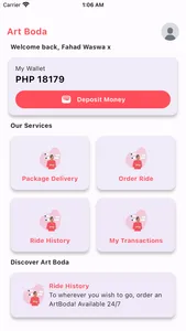EasyRide App  (PH) screenshot 1