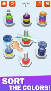 Screw & Nuts Jam: Sort Puzzle! screenshot 0