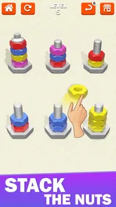 Screw & Nuts Jam: Sort Puzzle! screenshot 1