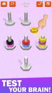Screw & Nuts Jam: Sort Puzzle! screenshot 2