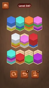 Wood Hexa Sort - Card Puzzle screenshot 2