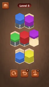 Wood Hexa Sort - Card Puzzle screenshot 3