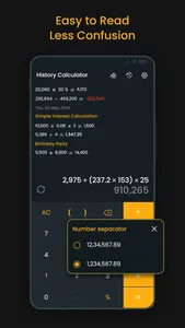 Calculator Plus History Record screenshot 3
