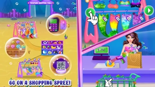 Mermaid Mom & Baby Care Games screenshot 5