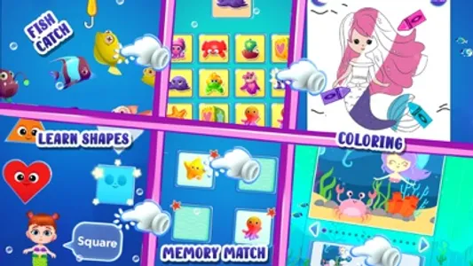 Mermaid Mom & Baby Care Games screenshot 8