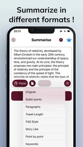 AI Summary Text Summarizer screenshot 1
