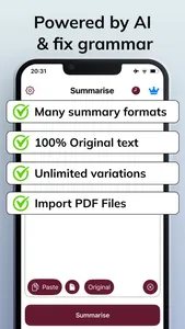 AI Summary Text Summarizer screenshot 2
