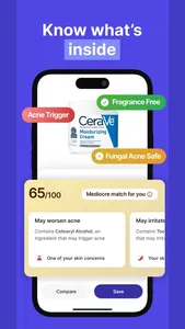 SkinSort - Skincare Scanner screenshot 2