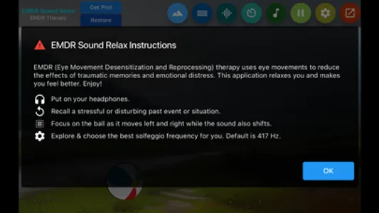 EMDR Sound Relax screenshot 8
