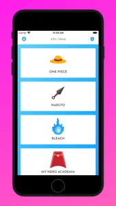 Anime Quiz - Trivia Questions screenshot 1