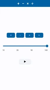 Math School (+ − × ÷) screenshot 0