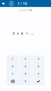 Math School (+ − × ÷) screenshot 1