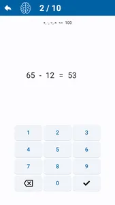 Math School (+ − × ÷) screenshot 2