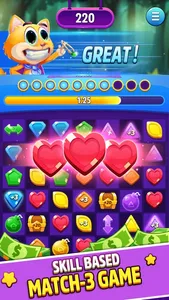 Match 3 Win Cash: Real Money screenshot 1