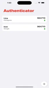 Authenticator: 2FA screenshot 1