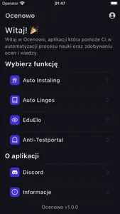 Ocenowo Narzędzia Szkolne screenshot 0