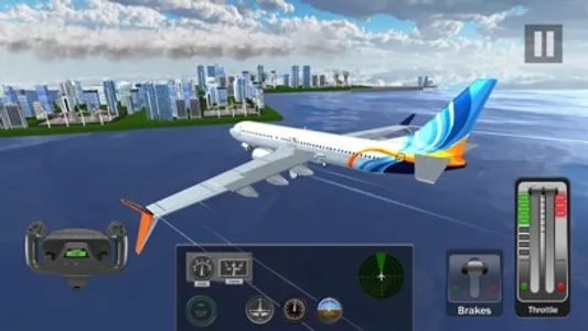 Demolish Airplane Crash City screenshot 0