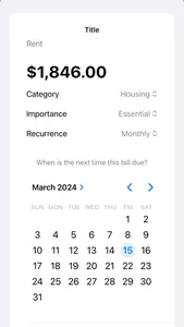 MoBills screenshot 0