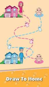 Draw To Home: Home Rush screenshot 2