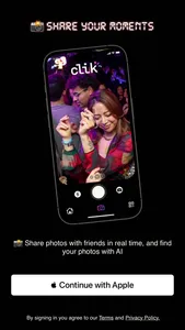 Clik - Event Photo Sharing screenshot 0