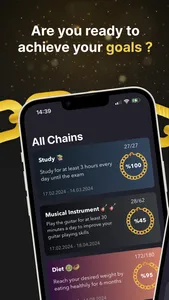 Atomic Habits - Habitchain screenshot 0