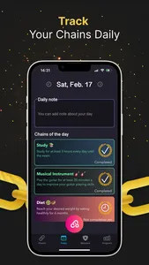 Atomic Habits - Habitchain screenshot 2