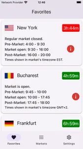 MarketHours screenshot 2