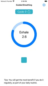 Guided Breathing Exercise screenshot 0