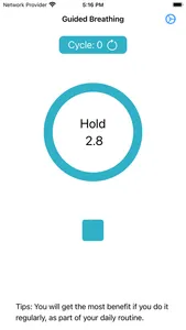 Guided Breathing Exercise screenshot 2