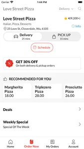 Love Street Pizza screenshot 2