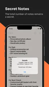 Discreet Notes screenshot 1