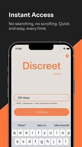 Discreet Notes screenshot 2