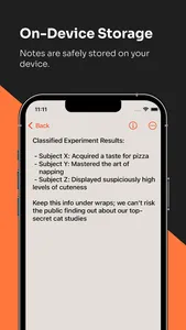 Discreet Notes screenshot 3