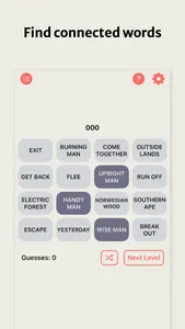 Connect Only: Association Game screenshot 0