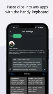 One Touch Paste Keyboard screenshot 4