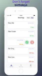 Birthday Bell - Reminder screenshot 2