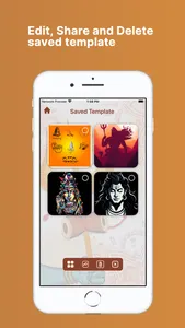 Mahadev Greeting Maker screenshot 4