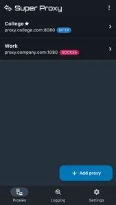 Super Proxy - Tunnel your apps screenshot 4