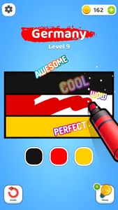 Paint Flag Color Match Puzzle screenshot 1