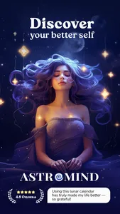 Astromind: Moon Phase Calendar screenshot 0