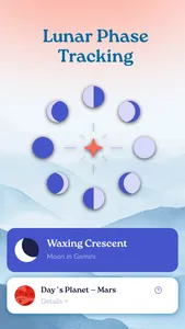 Astromind: Moon Phase Calendar screenshot 1