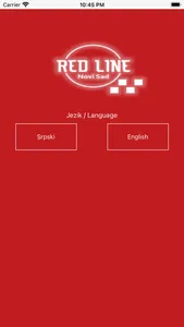 Crveni RedLine Taxi Novi Sad screenshot 1