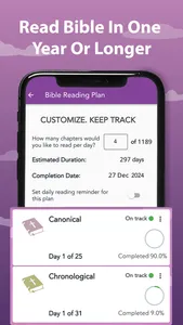 Bible Plans- Study KJV & NIV screenshot 1