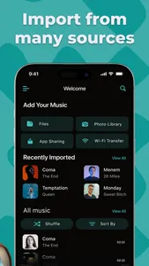 Offline Music - Weezer Player screenshot 1