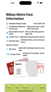 Bilbao Subway Map screenshot 3