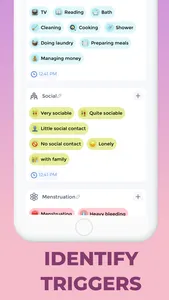 Migraine Tracker Diary screenshot 2