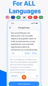 Paraphrase tool & Paragraph AI screenshot 3