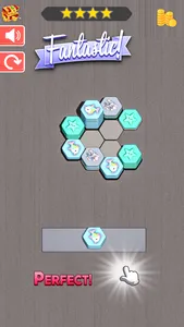 Hexa Sort Merge Puzzle Game 3D screenshot 1